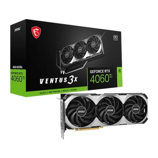 MSI RTX 4060 Ti Ventus 3X E OC 8GB